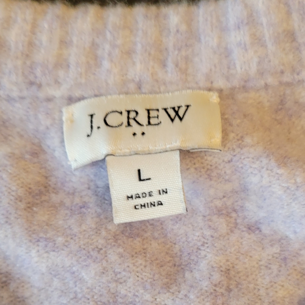 J Crew Lavendar soft sweater